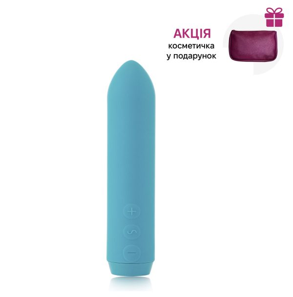 Минивибратор Je Joue - Classic Bullet Vibrator с глубокой вибрацией и фиксацией на палец + подарок косметичка