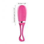 Віброяйце Dorcel Secret Delight Magenta з пультом ДК, з турборежимом і голосовим керуванням