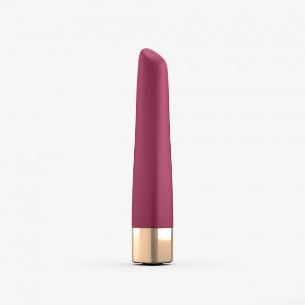 Мощный минивибратор Love To Love Delight Me Prune с мягким кончиком, 16 режимов работы