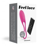 Виброяйцо Love To Love Feel Love с пультом ДУ и регулированием интенсивности