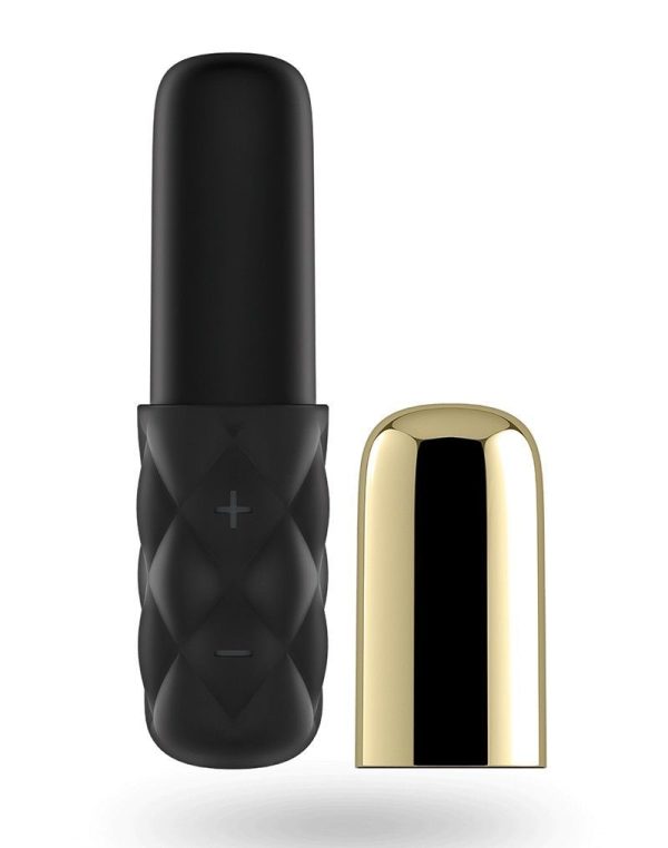 Мощный мини-вибратор Satisfyer Sparkling Darling со съемным колпачком, 16 режимов работы