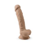 Фаллоимитатор SilexD Vetus Flesh (MODEL 1 size 8in), двухслойный, силикон+Silexpan, диаметр 4,2см