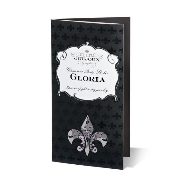 Пестіс з кристалів Petits Joujoux Gloria set of 2 - прикраса на груди