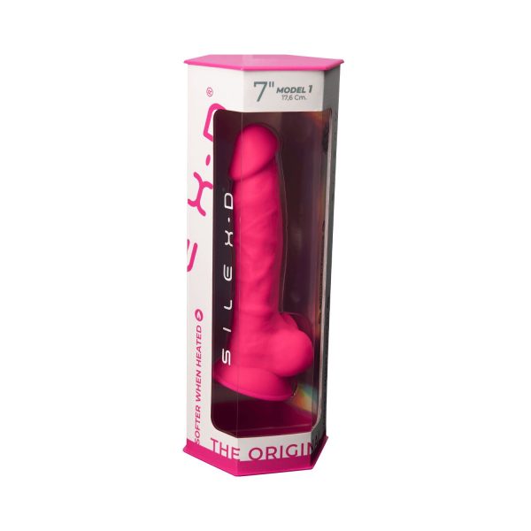 Фаллоимитатор SilexD Johnny (MODEL 1 size 7in), двухслойный, силикон+Silexpan, диаметр 3,8см