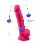 Фаллоимитатор SilexD Johnny (MODEL 1 size 7in), двухслойный, силикон+Silexpan, диаметр 3,8см
