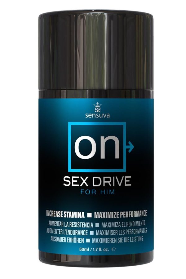 Крем для повышения либидо у мужчин Sensuva ON Sex Drive for Him 50 мл, с натуральными экстрактами