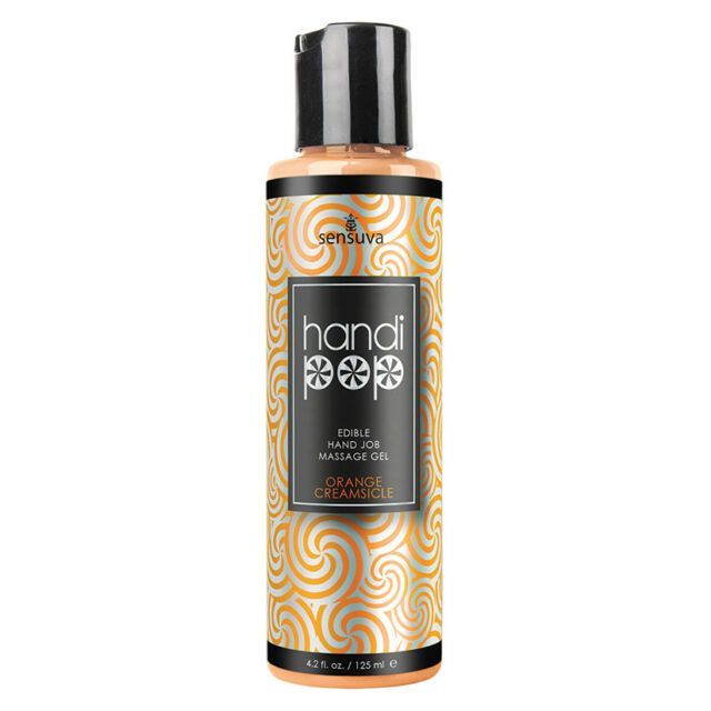 Вкусный гель для изысканных мануальных и оральных ласк Sensuva - Handipop Creamsicle (125 мл)