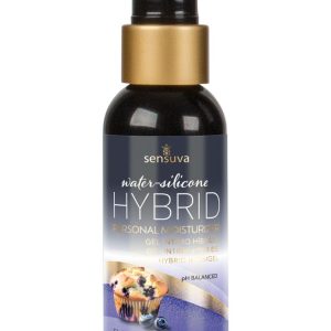 Змазка водно-силіконова Sensuva Hybrid Blueberry Muffin 57 мл без цукру, можна для оральних пестощів
