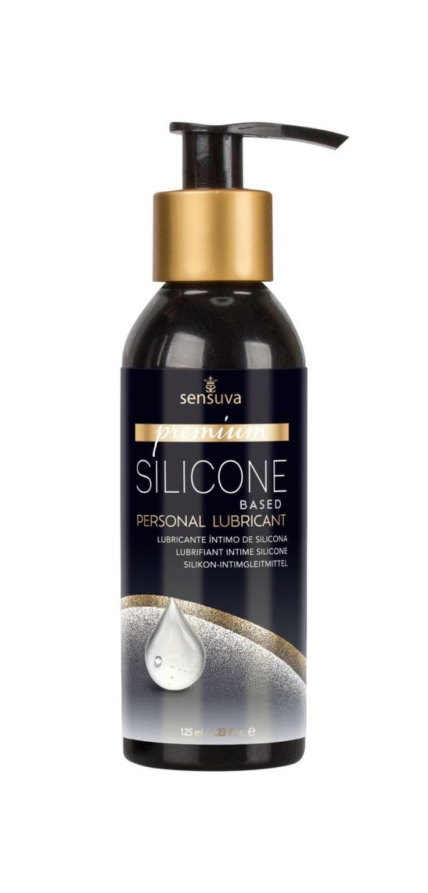 Силіконова змазка Sensuva Premium Silicone (125 мл), без гліцерину, парабенів і ментолу