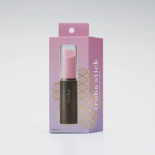 Вібратор-помада IROHA STICK плавне збільшення потужності
