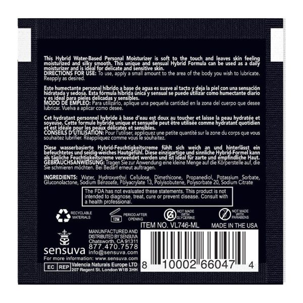 Пробник Sensuva - Hybrid Formula Cotton Candy (6 мл)