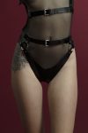Гартери Feral Feelings - Belt Briefs, трусики, натуральна шкіра, колір