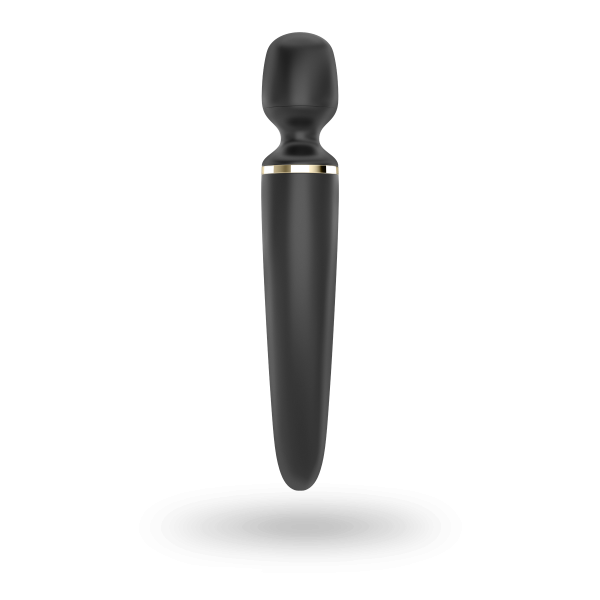 Вибромассажер Satisfyer Wand-er Woman ( /Gold), водонепроницаемый, мощный, размер