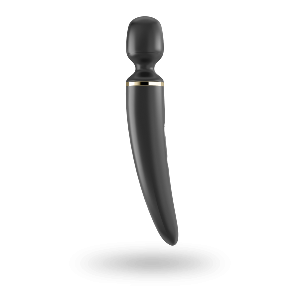 Вибромассажер Satisfyer Wand-er Woman ( /Gold), водонепроницаемый, мощный, размер