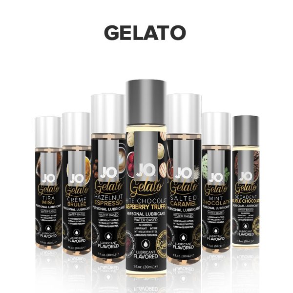 Смазка на водной основе JO GELATO Chocolate Raspberry (120 мл) без сахара и парабенов