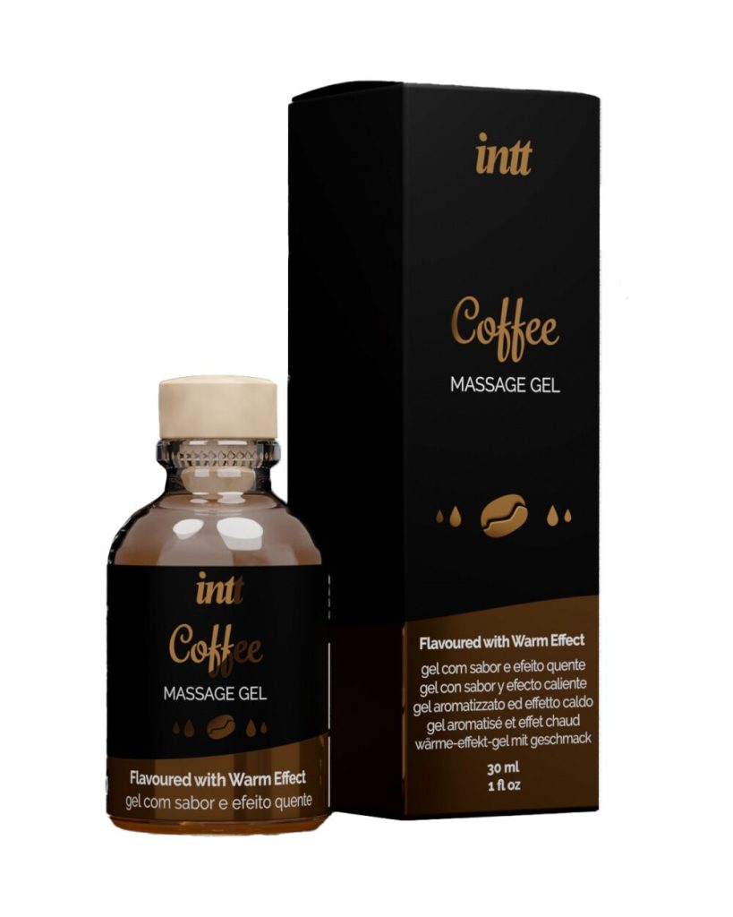 Массажный гель для интимных зон Intt Coffee (30 мл) разогревающий