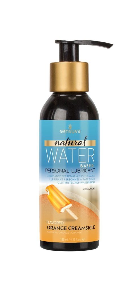Змазка на водній основі Sensuva Natural Water-Based Creamsicle 125мл без гліцерину, парабенів