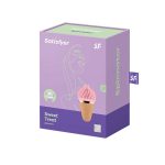 Мороженка-спиннатор Satisfyer Lay-On - Sweet Treat Pink/ 10 режимов работы, водонепроницаемый