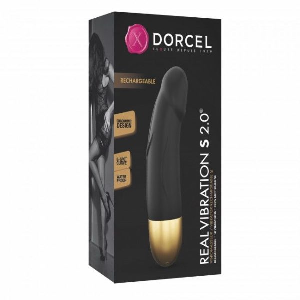 Вібратор Dorcel Real Vibration 2.0, діаметр 3,7см, перезаряджуваний, для точки G