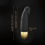 Вібратор Dorcel Real Vibration 2.0, діаметр 3,7см, перезаряджуваний, для точки G