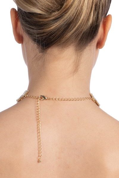 Кольє зі стразами Bijoux Pour Toi - Emma