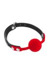 Классический кляп с силиконовым шариком Fetish Tentation Silicone Gag Ball