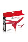 Подвійний страпон Fetish Tentation Strap-On with Double Dildo