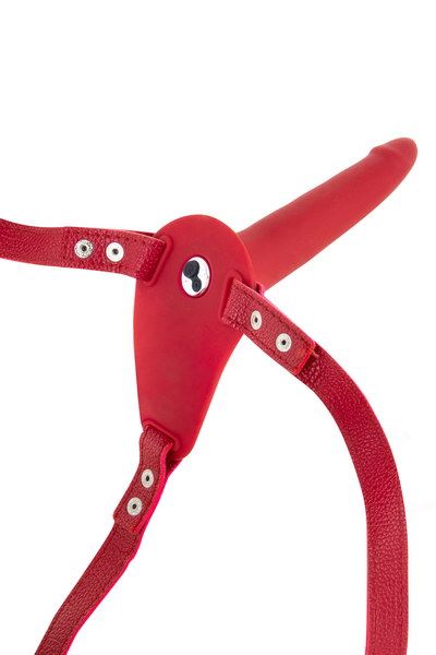 Страпон з вібрацією Fetish Tentation Vibrating Strap-On with Dildo
