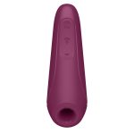 Вакуумный клиторальный стимулятор Satisfyer Curvy 1+ Rose с управлением через интернет