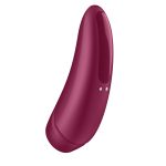 Вакуумный клиторальный стимулятор Satisfyer Curvy 1+ Rose с управлением через интернет