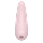 Вакуумный клиторальный стимулятор Satisfyer Curvy 2+ с управлением через интернет