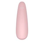 Вакуумный клиторальный стимулятор Satisfyer Curvy 2+ с управлением через интернет