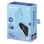 Вакуумний кліторальний стимулятор Satisfyer Love Triangle з керуванням через інтернет