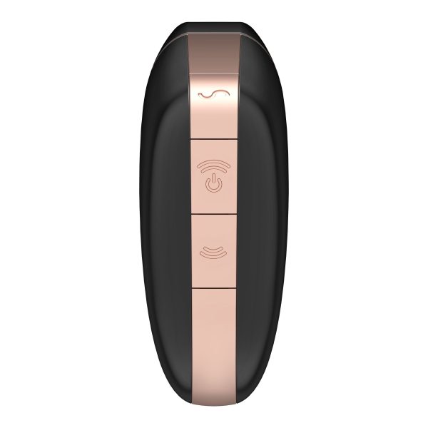 Вакуумний кліторальний стимулятор Satisfyer Love Triangle з керуванням через інтернет