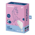 Вакуумний кліторальний стимулятор Satisfyer Love Triangle з керуванням через інтернет