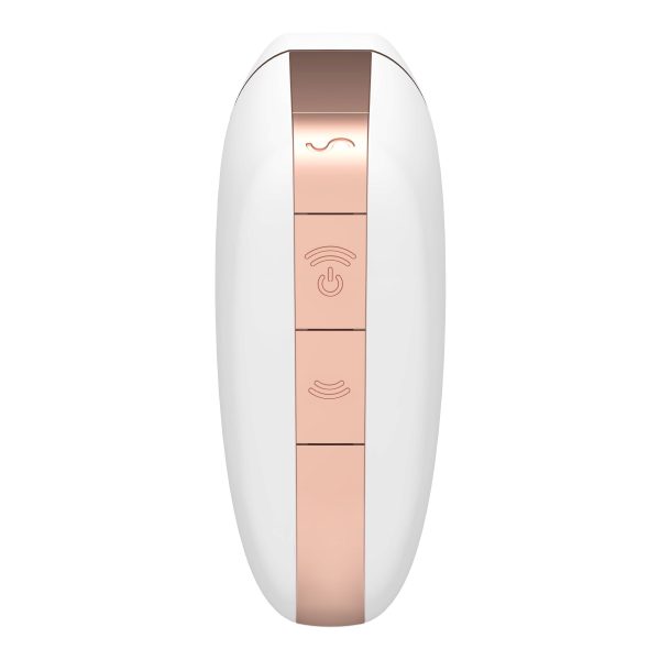 Вакуумний кліторальний стимулятор Satisfyer Love Triangle з керуванням через інтернет