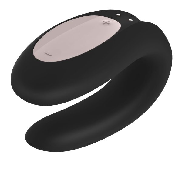 Смарт-вибратор для пар Satisfyer Double Joy с широким клиторальным стимулятором