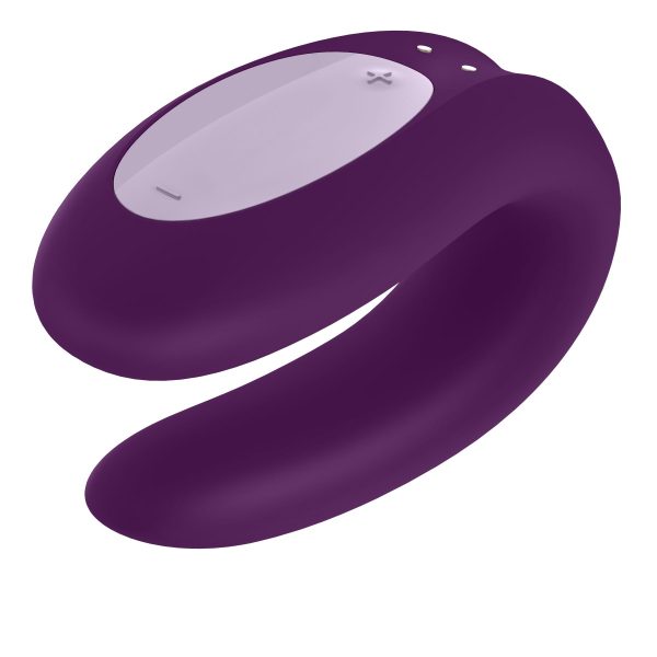 Смарт-вибратор для пар Satisfyer Double Joy с широким клиторальным стимулятором