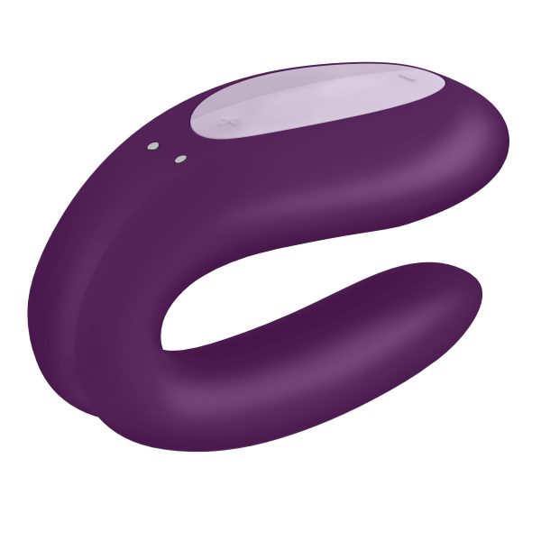 Смарт-вибратор для пар Satisfyer Double Joy с широким клиторальным стимулятором