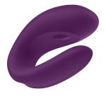 Смарт-вибратор для пар Satisfyer Double Joy с широким клиторальным стимулятором