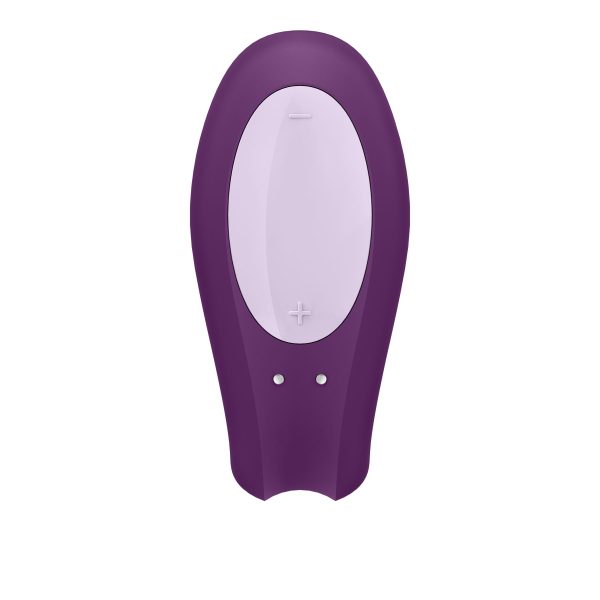Смарт-вибратор для пар Satisfyer Double Joy с широким клиторальным стимулятором