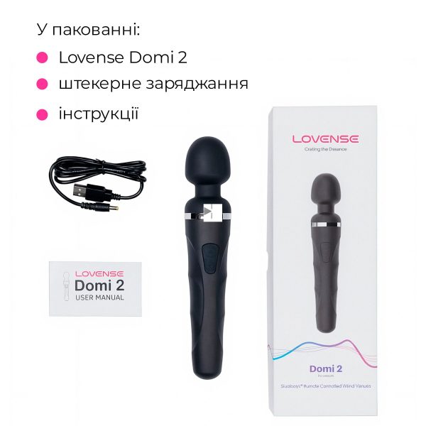 Смарт-вибромассажер Lovense Domi 2