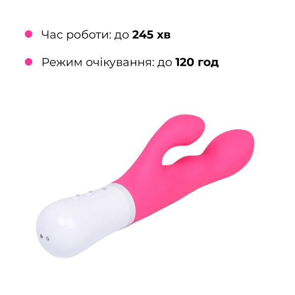 Смарт вибратор-кролик Lovense Nora с вращающимся стволом