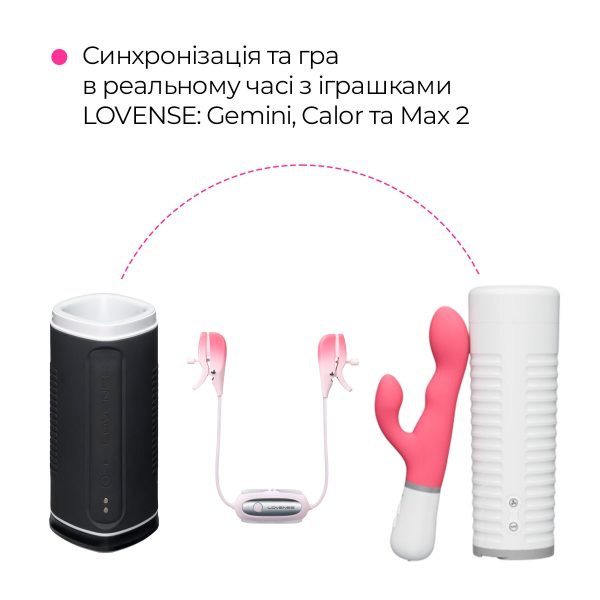 Смарт вибратор-кролик Lovense Nora с вращающимся стволом