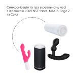 Смарт-мастурбатор Lovense MAX 2 с вибрацией и сжимающимся каналом