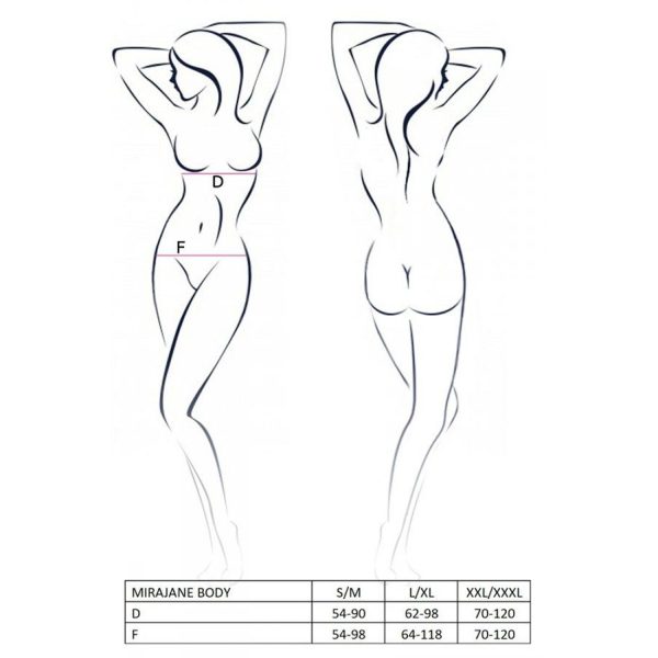 Ажурний боді Passion AZALIA BODY