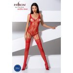 Ажурний бодістокінг з імітацією панчіх Passion BS074