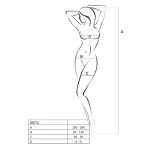 Ажурний бодістокінг з інтимними вирізами Passion BS076