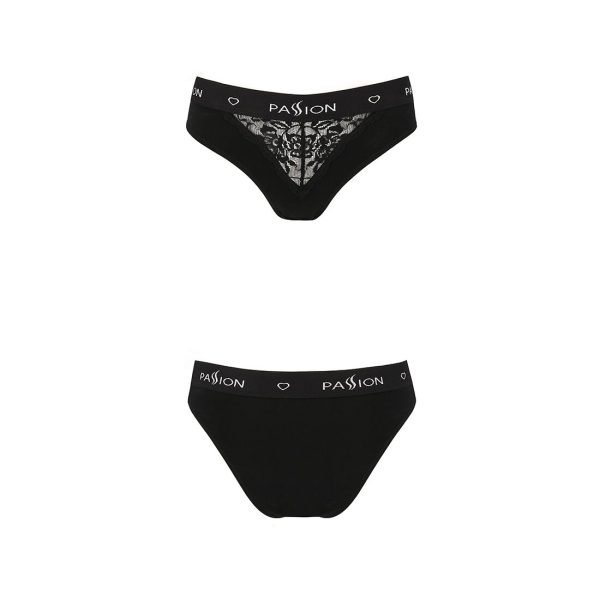 Трусики з широкою гумкою і мереживом Passion PS001 PANTIES