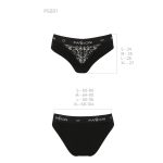 Трусики з широкою гумкою і мереживом Passion PS001 PANTIES